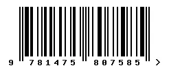 ISBN barcode 9781475807585