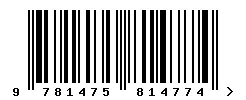 ISBN barcode 9781475814774