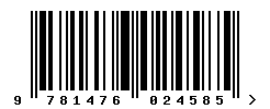 upc 9781476024585 barcode image