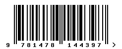9781478144397 barcode