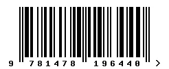 9781478196440 barcode