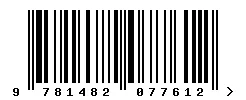 ISBN barcode 9781482077612