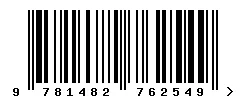 ISBN barcode 9781482762549
