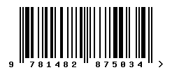 upc 9781482875034 barcode image