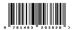 upc 9781483293820 barcode image