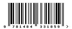 ISBN barcode 9781484331859