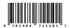 upc 9781484711101 barcode image