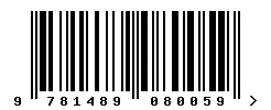 ISBN barcode 9781489080059