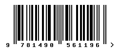 upc 9781490561196 barcode image