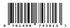 upc 9781490743813 barcode image