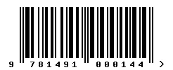 ISBN barcode 9781491000144
