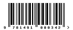 ISBN barcode 9781491000342