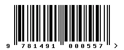 ISBN barcode 9781491000557
