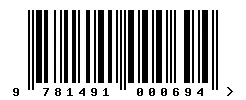 ISBN barcode 9781491000694