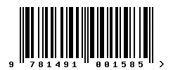 ISBN barcode 9781491001585