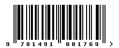 ISBN barcode 9781491001769