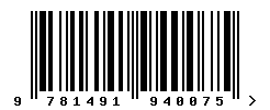 upc 9781491940075 barcode image