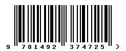 ISBN 9781492374725 barcode image