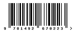 EAN 9781492670223 barcode image