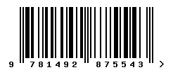 upc 9781492875543 barcode image