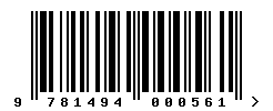 upc 9781494000561 barcode image
