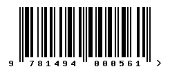 EAN barcode 9781494000561