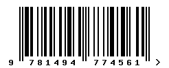 upc 9781494774561 barcode image