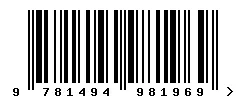 EAN barcode 9781494981969