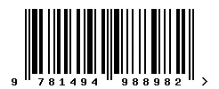 EAN barcode 9781494988982