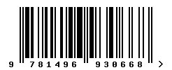 upc 9781496930668 barcode image