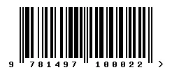 EAN barcode 9781497100022