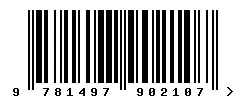 ISBN barcode 9781497902107