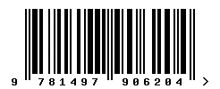 ISBN barcode 9781497906204
