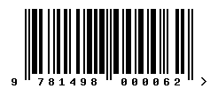 EAN barcode number 9781498000062