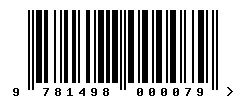 ISBN barcode 9781498000079