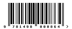 ISBN barcode 9781498000864