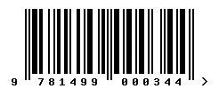 EAN barcode 9781499000344