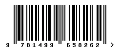 ISBN barcode 9781499658262