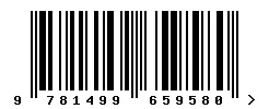ISBN barcode 9781499659580