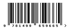 ISBN barcode 9781499659665