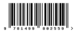 upc 9781499802559 barcode image