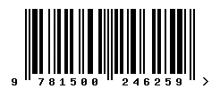 EAN barcode 9781500246259