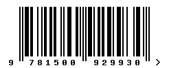 upc 9781500929930 barcode image