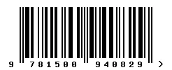 9781500940829 barcode