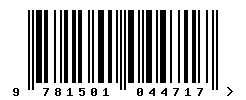 upc 9781501044717 barcode image