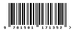 ISBN barcode 9781501171352