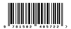 upc 9781502405722 barcode image