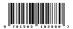 ISBN barcode 9781503102880