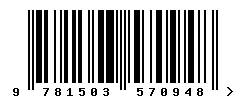 ISBN barcode 9781503570948
