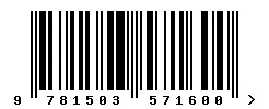 ISBN barcode 9781503571600